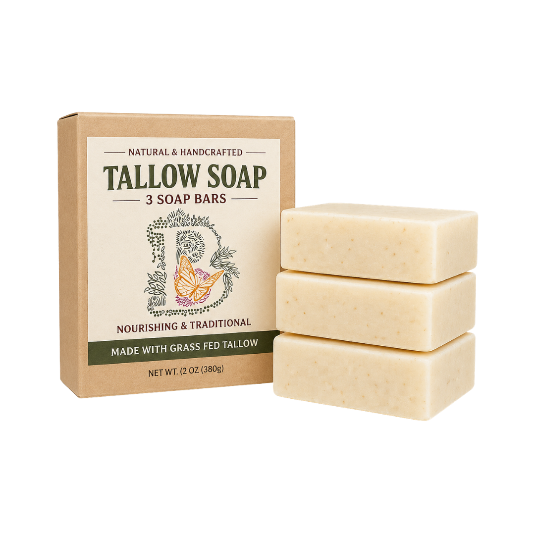 Tallow Soap Bar 3-Pack